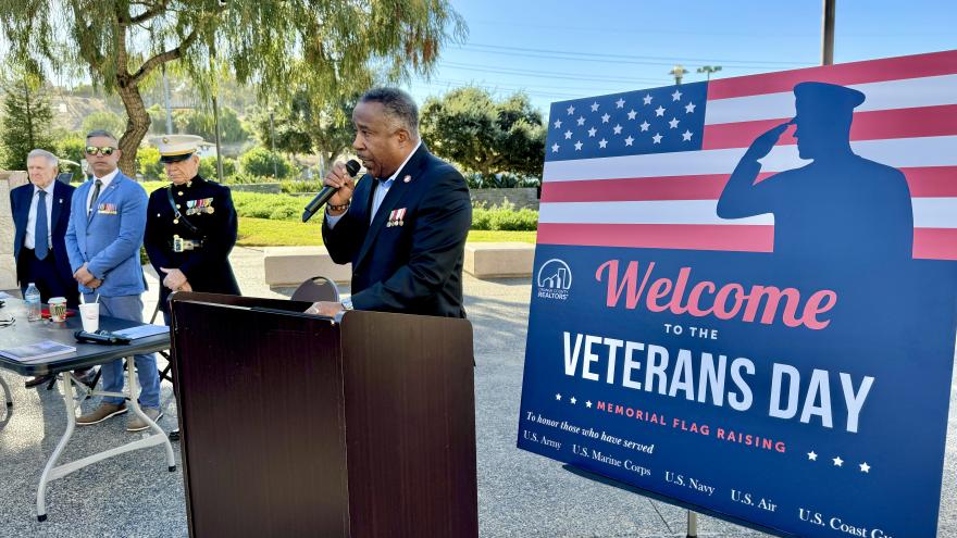 Veterans Flag Raising 2024