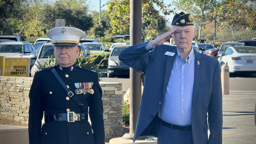 Veterans Flag Raising 2024