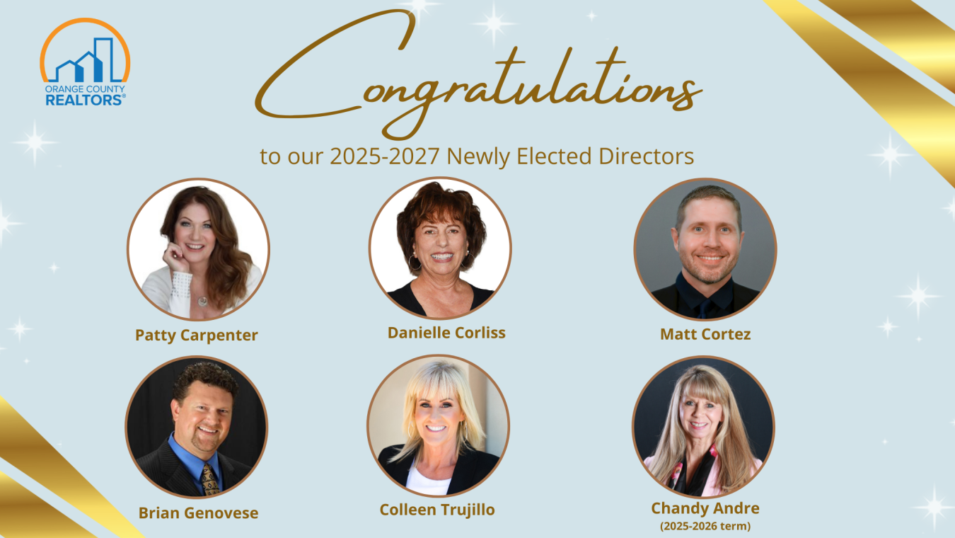 Congratulations to our 2025-2027 newly elected directors!